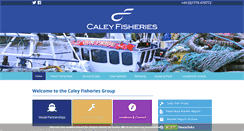 Desktop Screenshot of caley-fisheries.co.uk